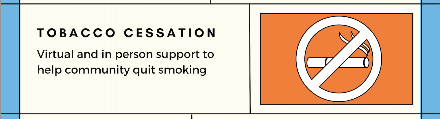 Virtual and in person support to help community quit smoking